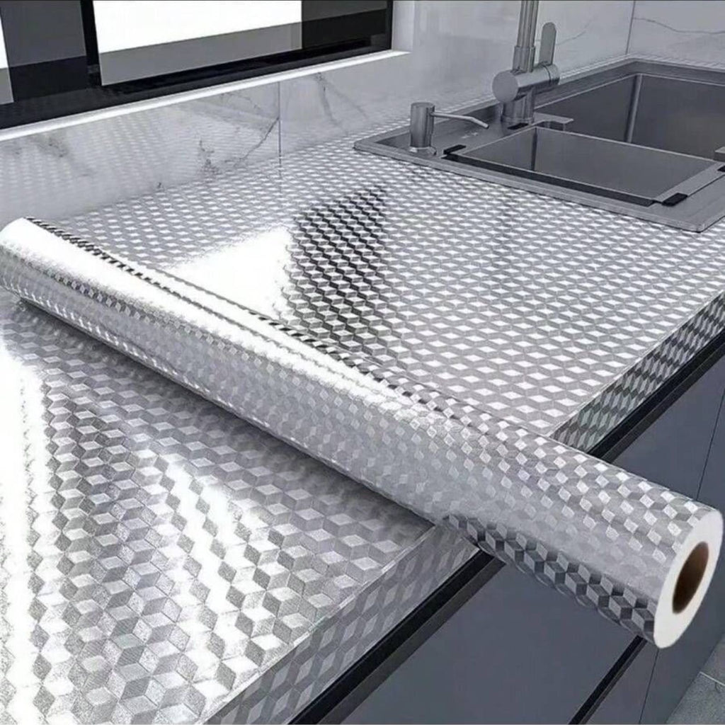 PAPEL TAPIZ METÁLICO