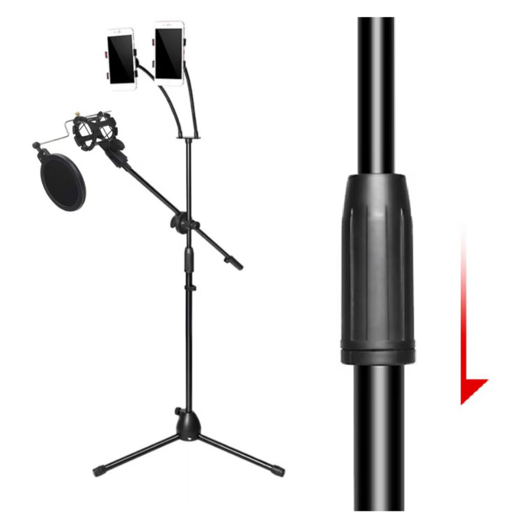 TRÍPODE NB-303 PARA MICRÓFONO Y CELULAR