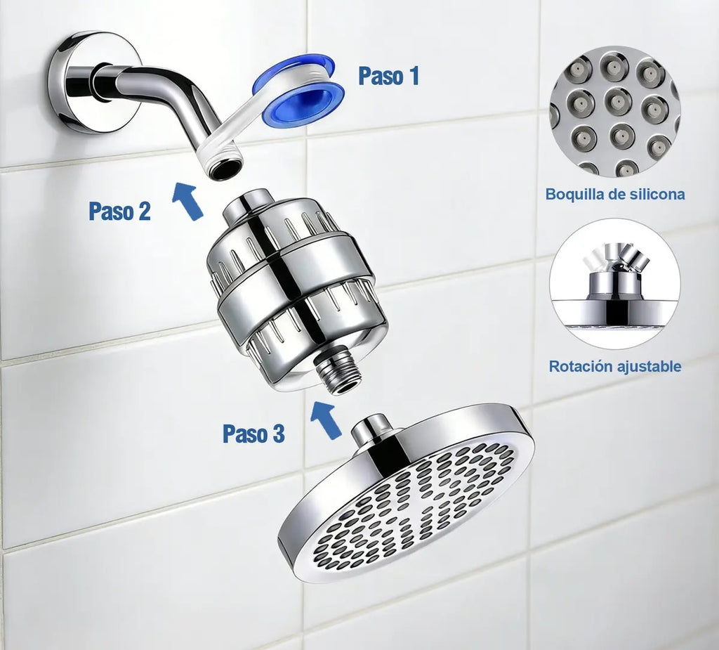 FILTRO UNIVERSAL PARA DUCHAS