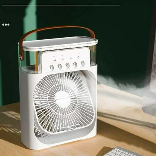 VENTILADOR CON ENFRIADOR DE AIRE 4 EN 1