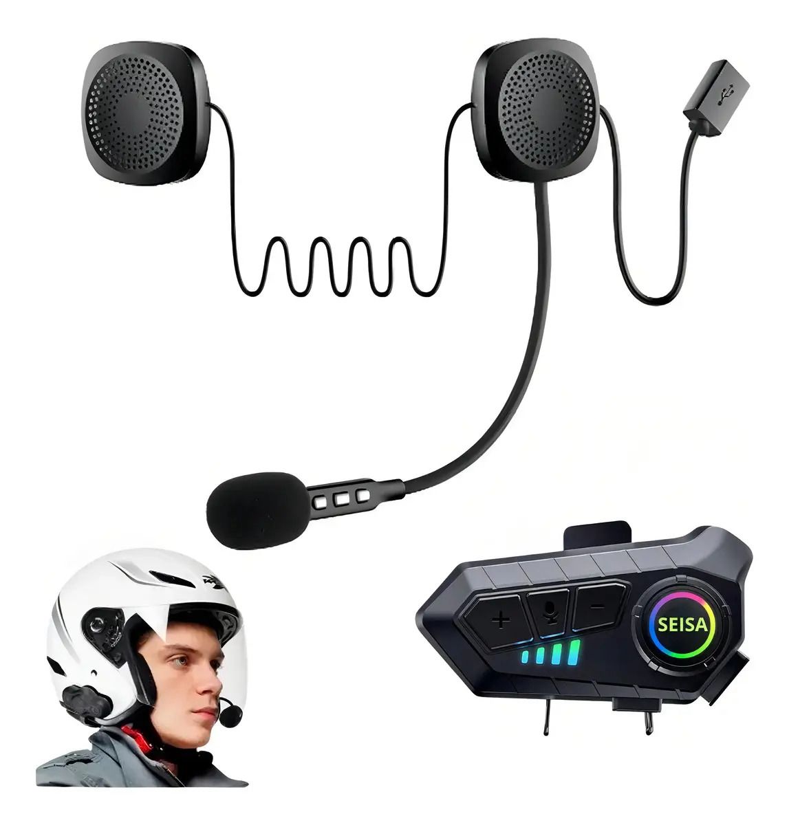 AURICULARES BLUETOOTH PARA CASCO