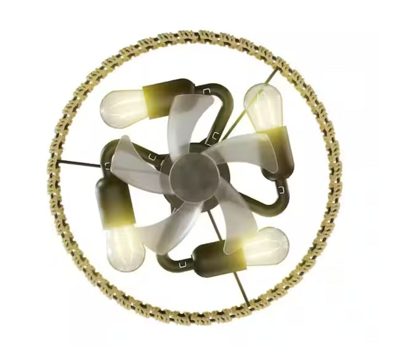 VENTILADOR CON LUZ LED CP-FS16
