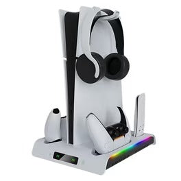 SOPORTE DE PARED PARA PS5 / PS5 SLIM CON RGB YZC-501