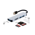 CONCENTRADOR (HUB) USB 5 EN 1 MODELO BYL-2103 U