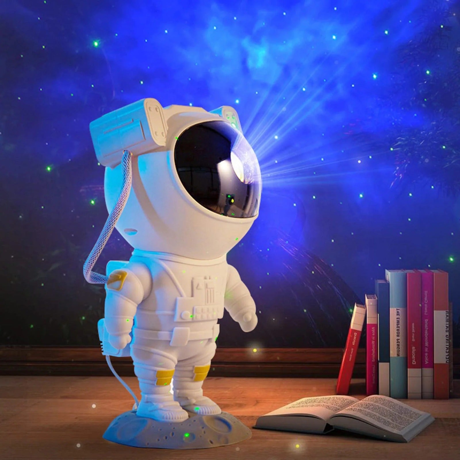 ASTRONAUTA PROYECTOR DE GALAXIA CON PARLANTE
