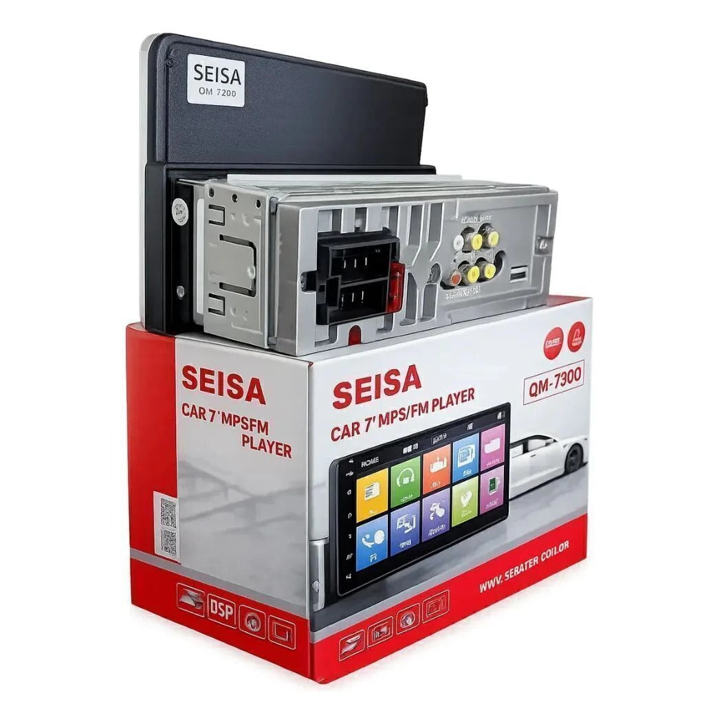 PANTALLA MP5 7” 1DIN CON CARPLAY MODELO QM-7300
