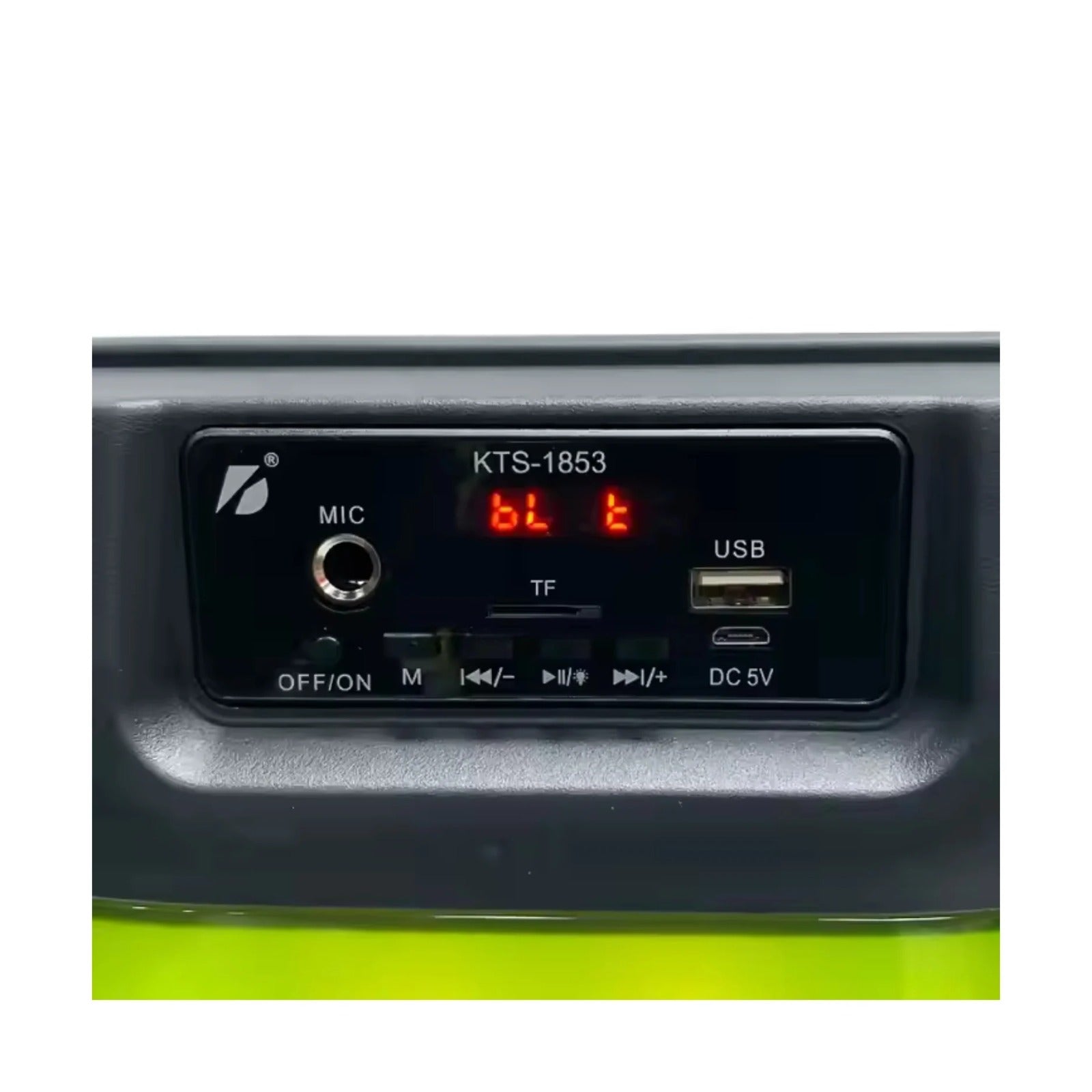 PARLANTE BLUETOOTH CON MICROFONO KTS-1853