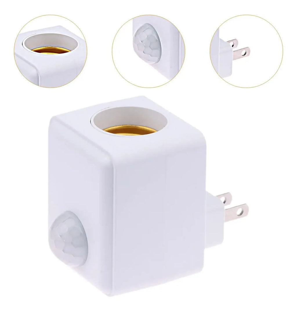 PORTALÁMPARA CON SENSOR INFRARROJO YX-460B