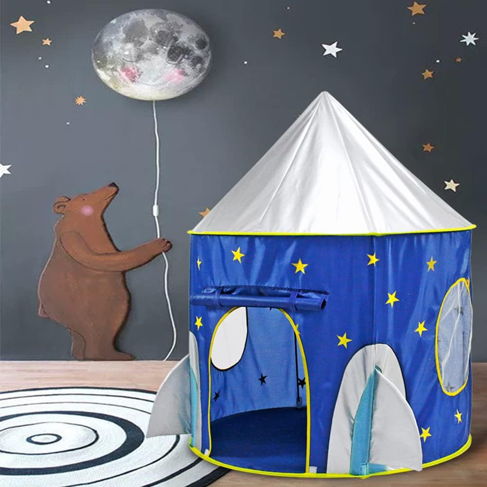 COHETE ESTRELLA AZUL PLEGABLE PARA NIÑOS FEL-042606062