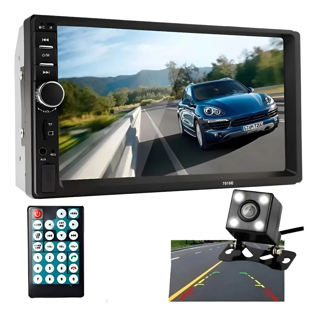 PANTALLA PARA CARRO DE 7 PULGADAS CON CÁMARA