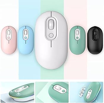 MOUSE INALAMBRICO 2.4G, Y BLUETOOTH RECARGABLE