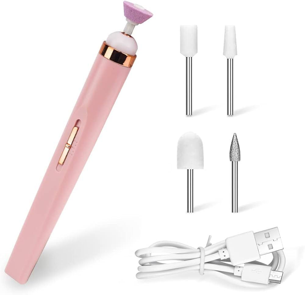 DRILL PARA UÑAS PORTÁTIL TIPO LÁPIZ CON LUZ