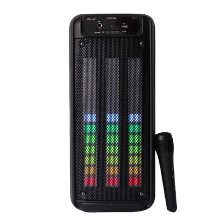 PARLANTE BLUETOOTH KTS - 2462 CON MICRÓFONO INALÁMBRICO