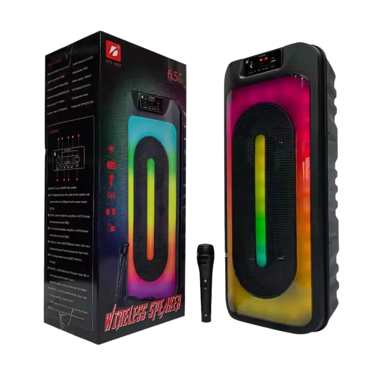 PARLANTE BLUETOOTH CON MICROFONO KTS-1853