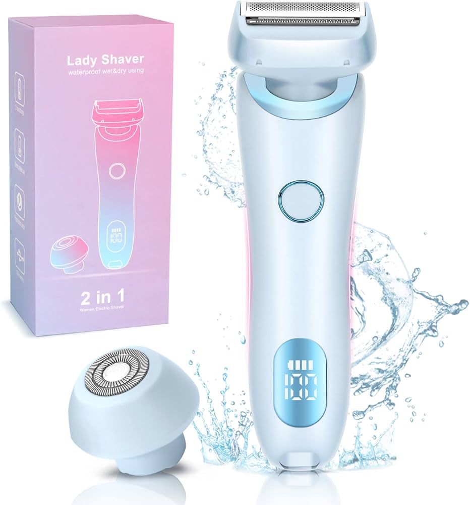 DEPILADORA ELÉCTRICA 2 EN 1 LADY SHAVER