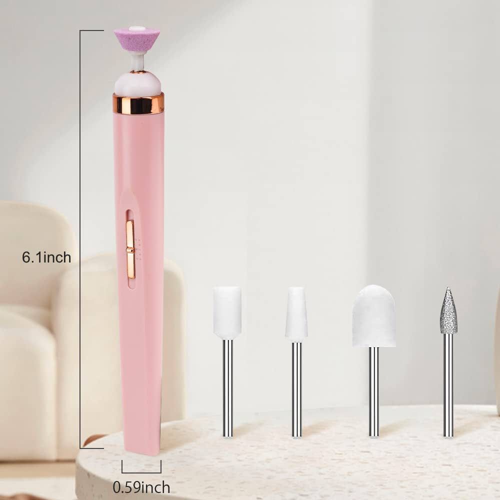 DRILL PARA UÑAS PORTÁTIL TIPO LÁPIZ CON LUZ