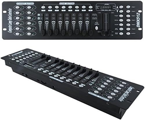 CONSOLA DE ILUMINACIÓN ESCÉNICA DMX 512 – 192 CANALES