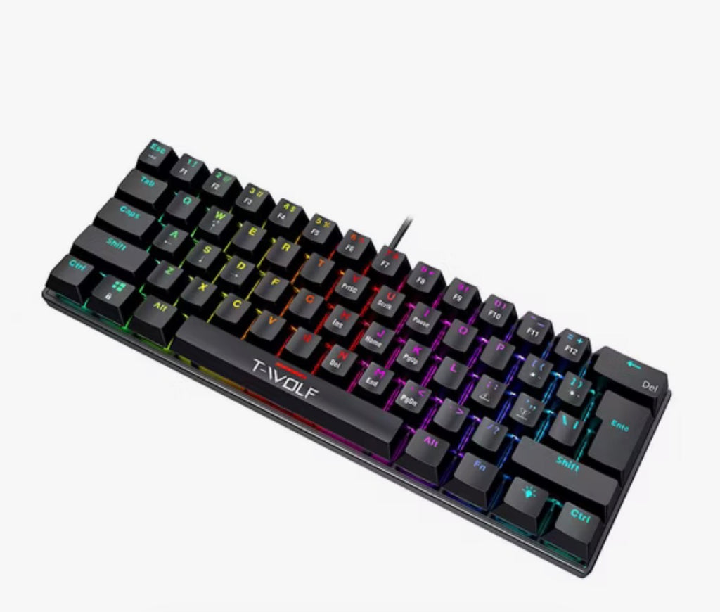 TECLADO MECÁNICO GAMER DN-K61-TC