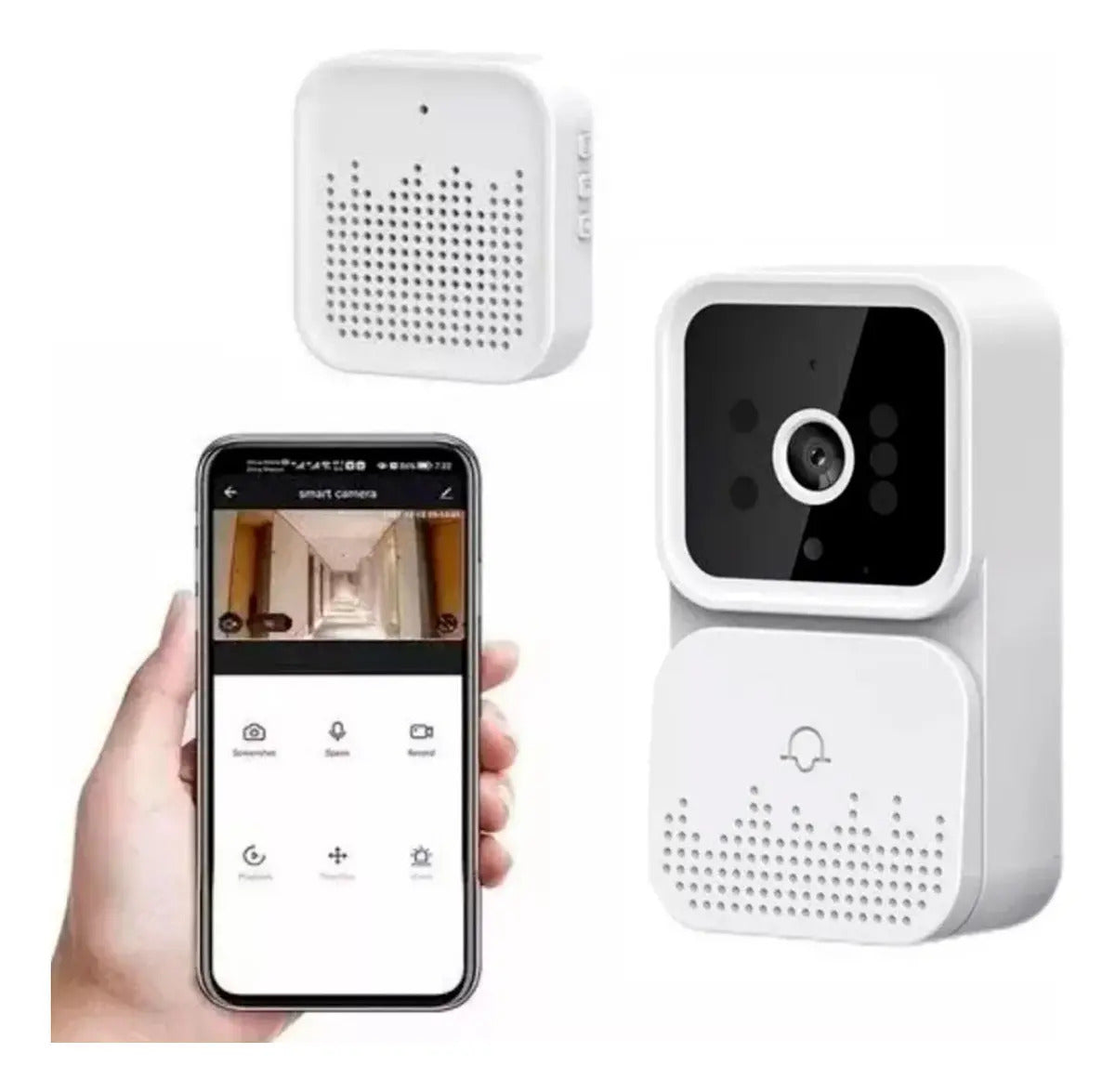 TIMBRE INTELIGENTE CON CÁMARA PARA CASA