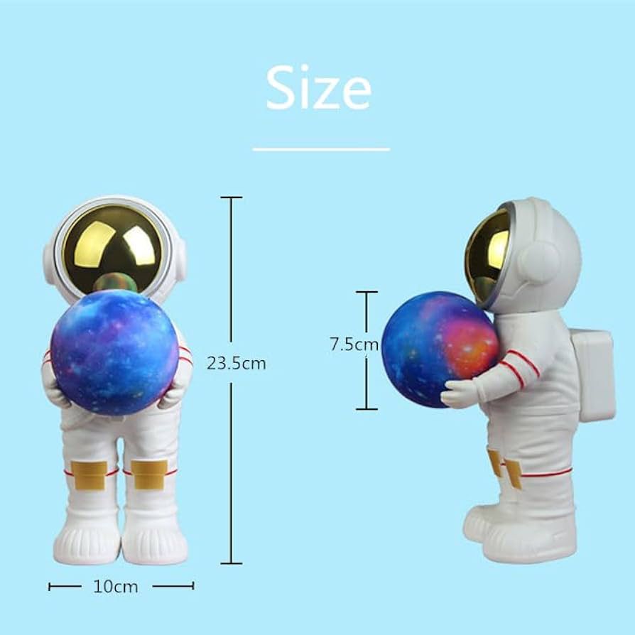 LÁMPARA ASTRONAUTA CON PARLANTE (TRAJE)