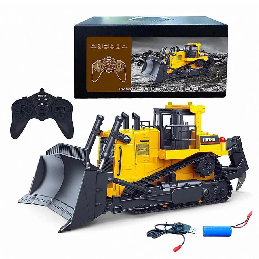 BULLDOZER A CONTROL REMOTO ESCALA 1:14