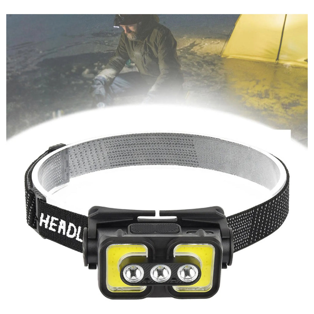 LUZ PRINCIPAL PORTÁTIL LED PARA CABEZA KQ-K363