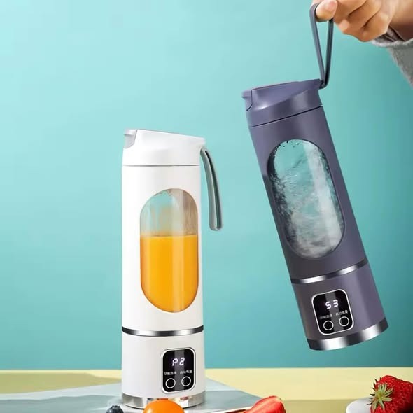 BOTELLA BATIDORA DELUXE CON PANTALLA LED