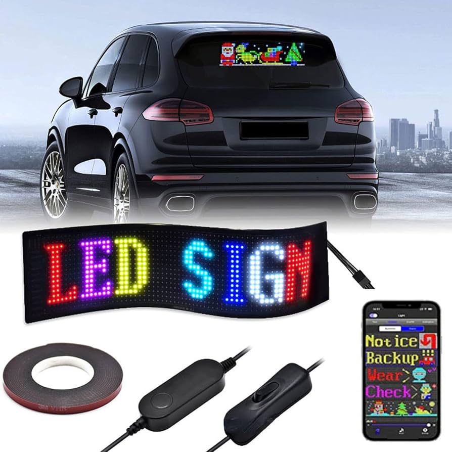 PANTALLA LED PARA CARRO