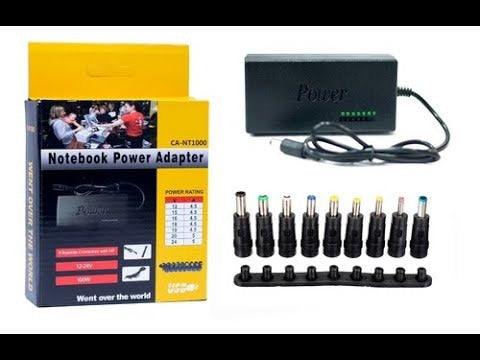 CARGADOR UNIVERSAL PARA LAPTOP JT-4096