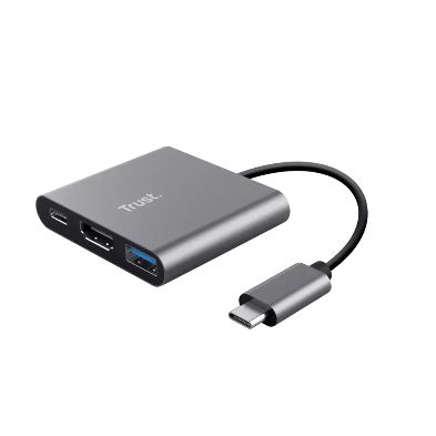 ADAPTADOR MULTIPUERTO USB-C 5 EN 1 MODELO BYL 2002