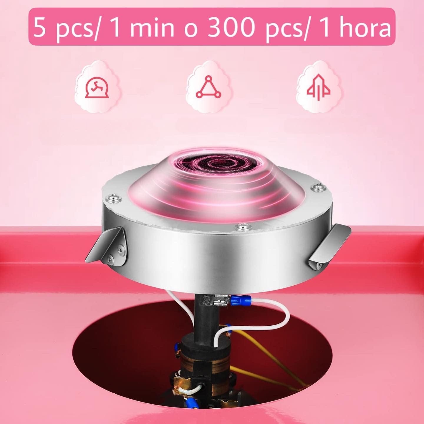 MÁQUINA INDUSTRIAL PARA ALGODÓN DE AZÚCAR