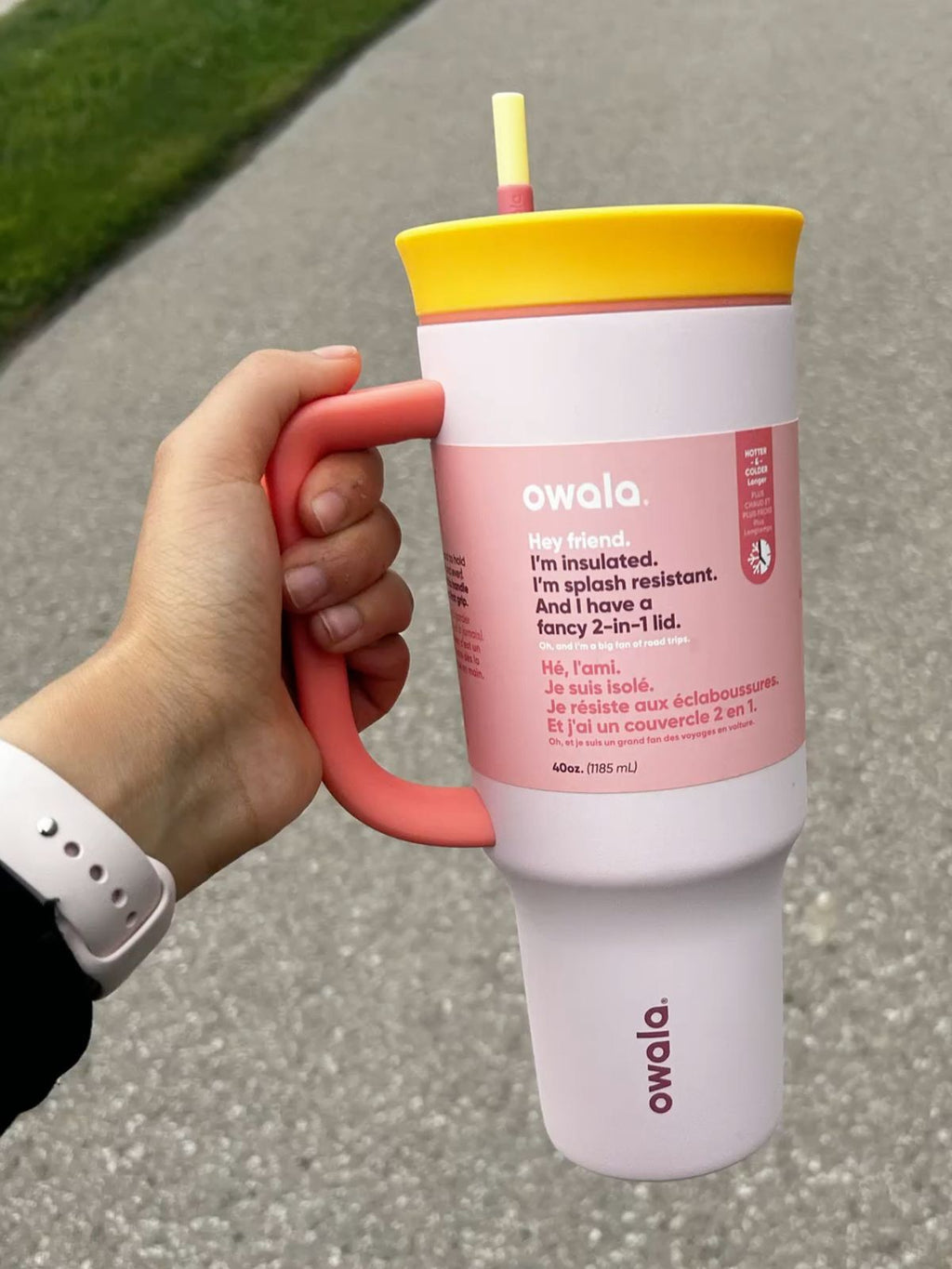 VASO TIPO OWALA 40 OZ