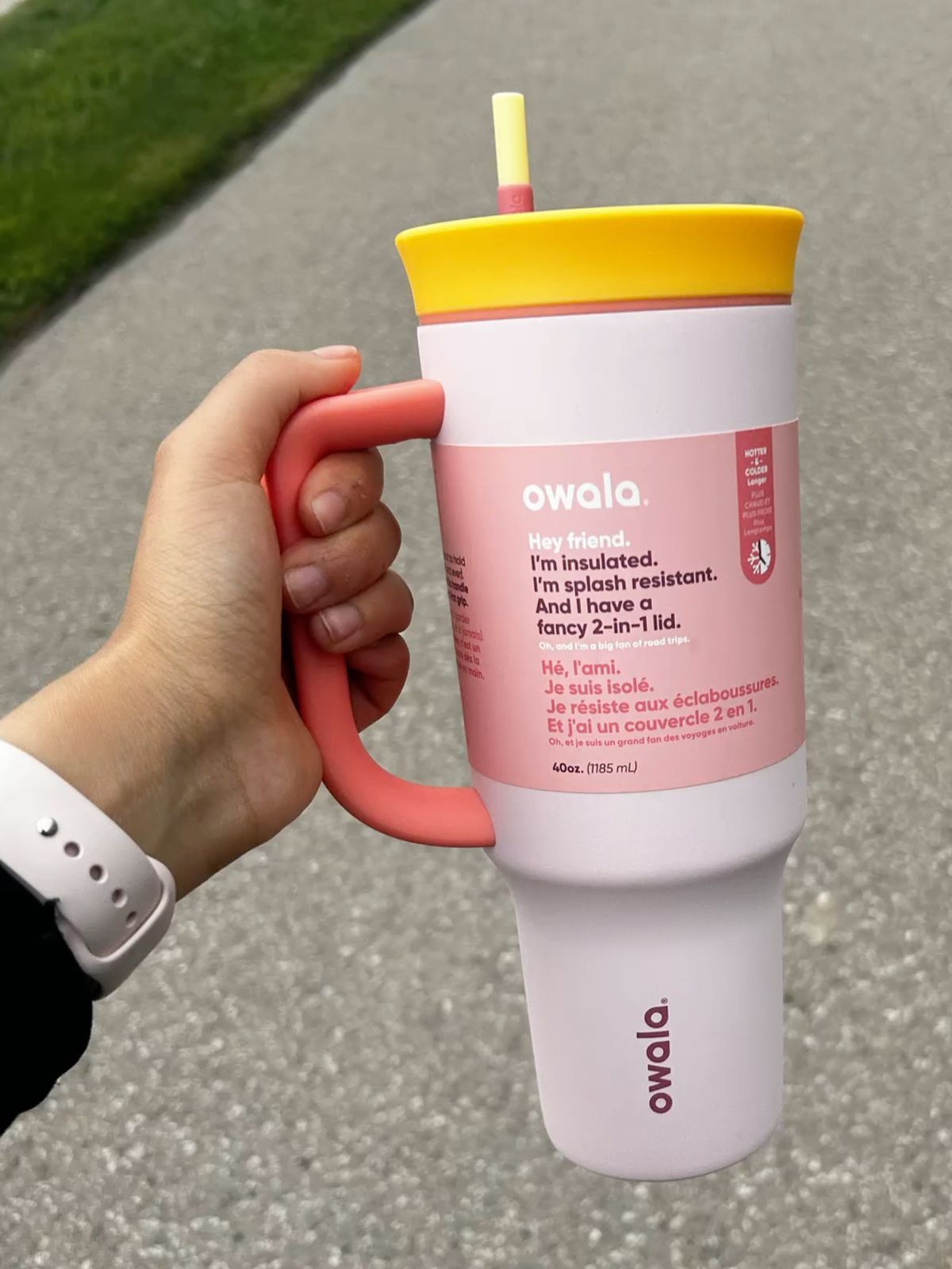 VASO TIPO OWALA 40 OZ