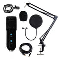 KIT MICRÓFONO USB CON CABLE Y SOPORTE BM-858TZ