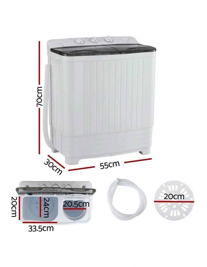LAVADORA WASH AND SPIN 6 KG/110V MOD EF-22
