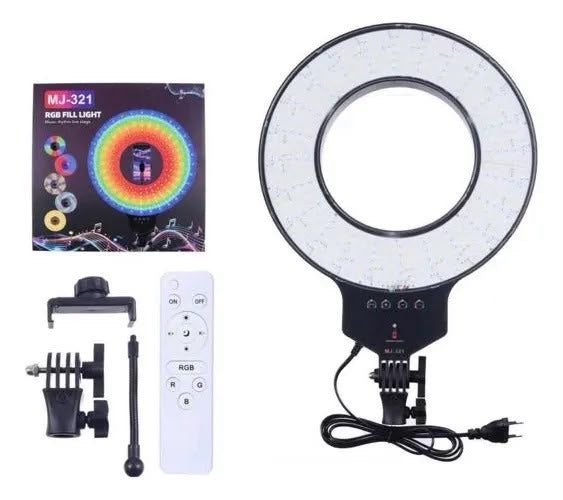 ARO DE LUZ LED RGB 14"