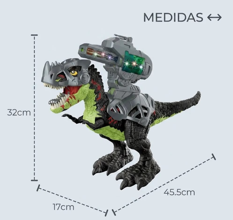 JUGUETE DINOSAURIO A CONTROL REMOTO LH-D012
