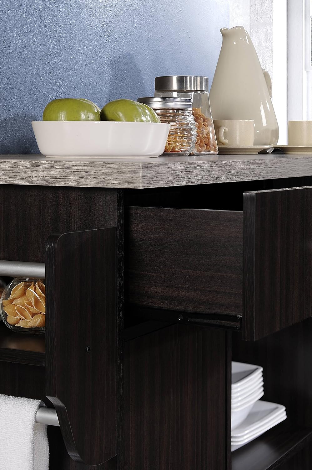 ISLA DE COCINA HODEDAH HIK 69-CHOC-GREY