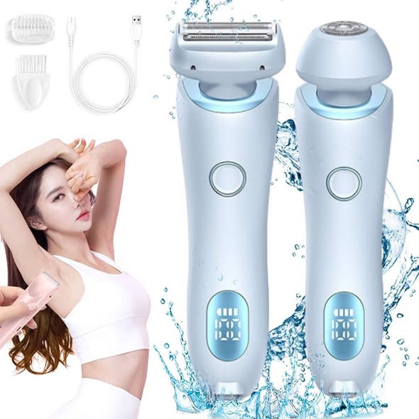 DEPILADORA ELÉCTRICA 2 EN 1 LADY SHAVER