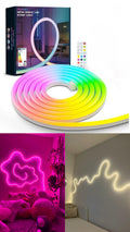 LUZ NEÓN DE 5 METROS RGB CON CONTROL