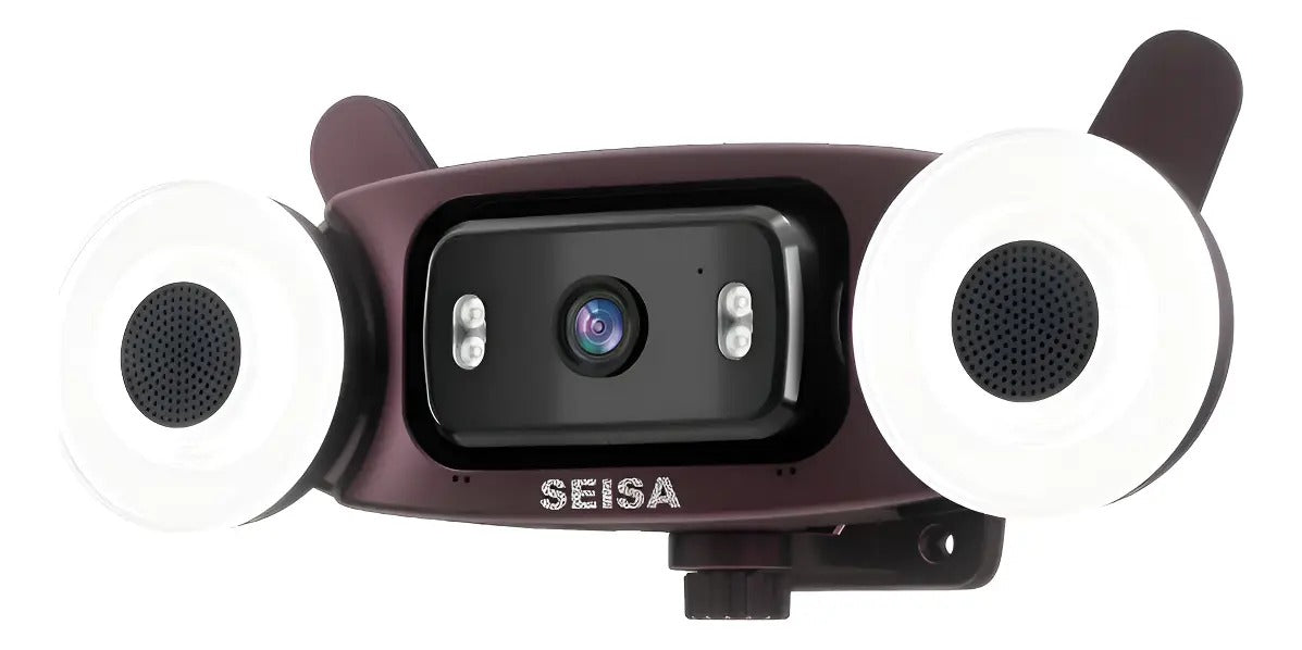 CÁMARA WIFI 1080P CON PARLANTE Y LÁMPARA IPC-Q910