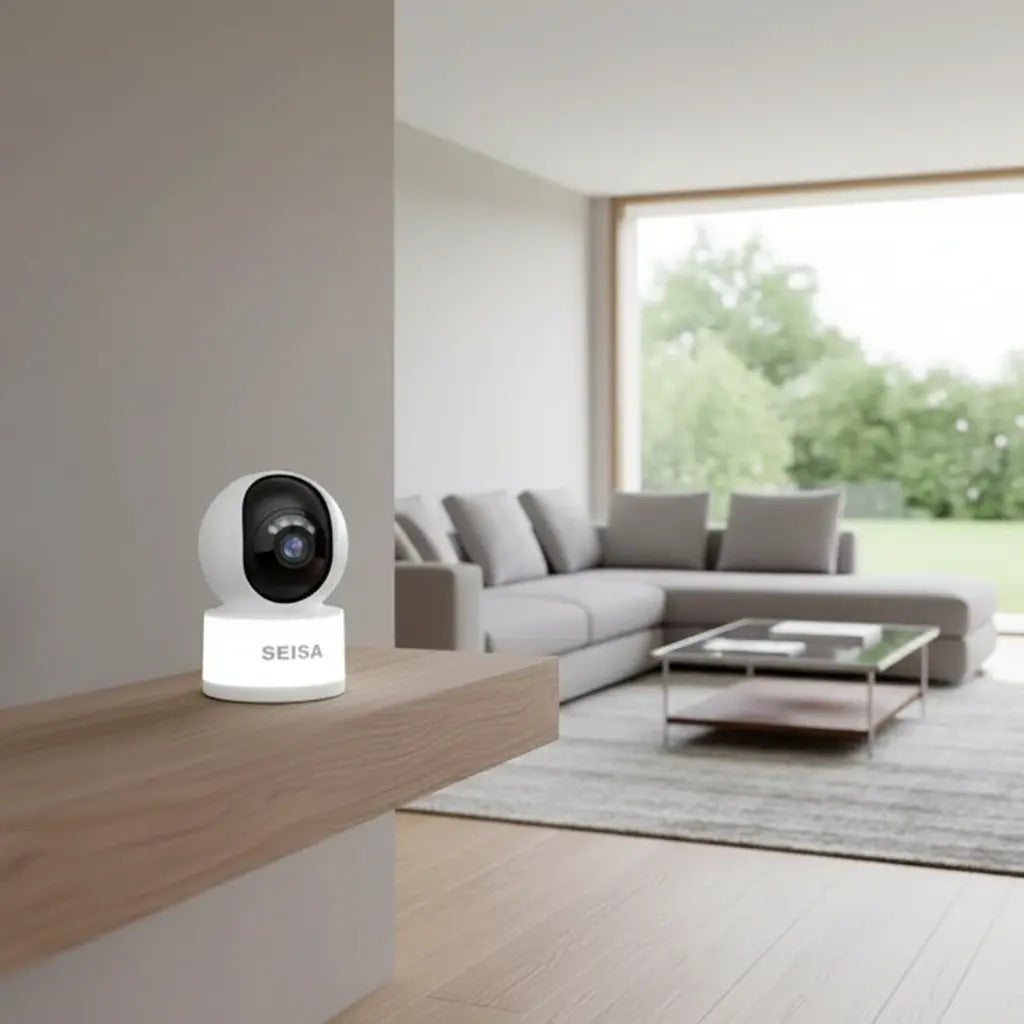 CÁMARA WIFI 1080P CON LÁMPARA Y VISIÓN NOCTURNA A COLOR IPC-Q611