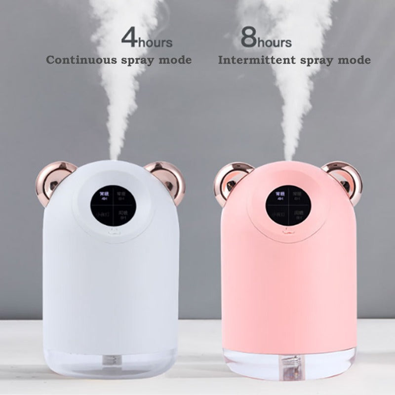 MINI HUMIFICADOR PORTÁTIL CON PANTALLA