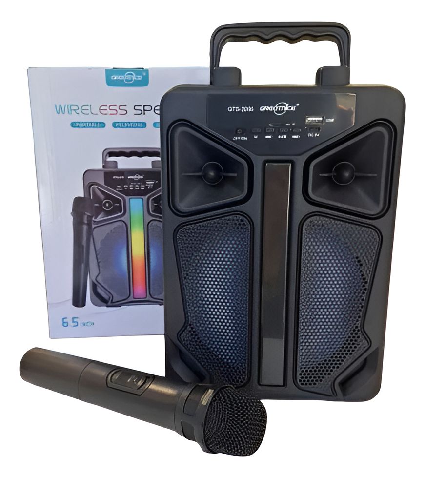 PARLANTE BLUETOOTH CON MICRÓFONO GTS-2066