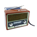 RADIO PARLANTE BLUETOOTH CON PANEL SOLAR KTF-1668