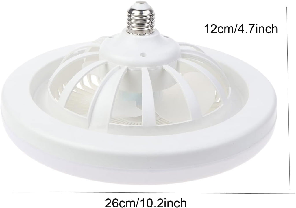 VENTILADOR CON LUZ LED DE TECHO CON CONTROL REMOTO