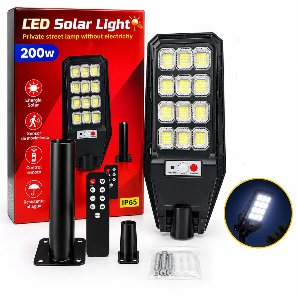 LÁMPARA SOLAR JORTAN SF1038