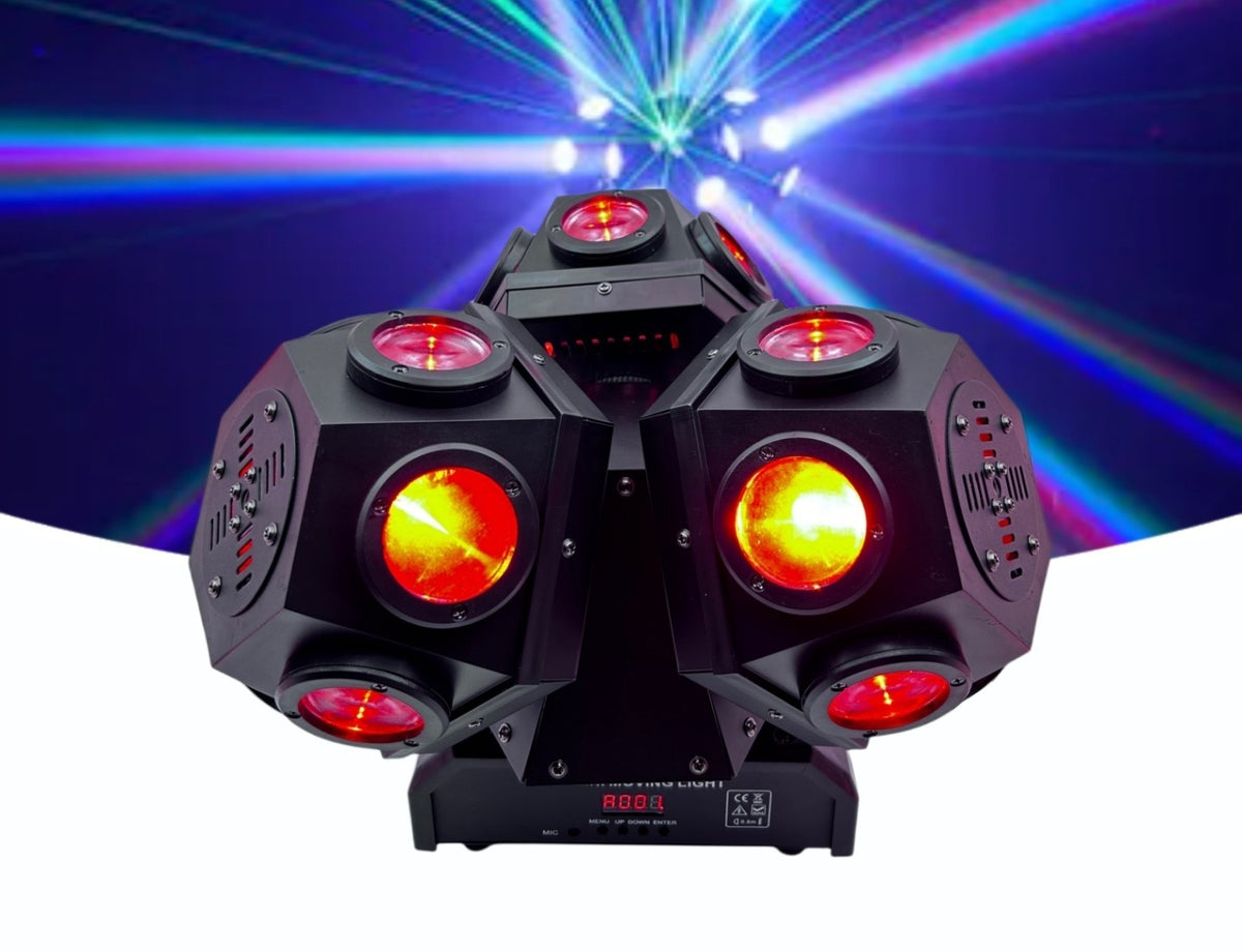CABEZA MÓVIL 3 CABEZAS 180W RGB RSDS-067