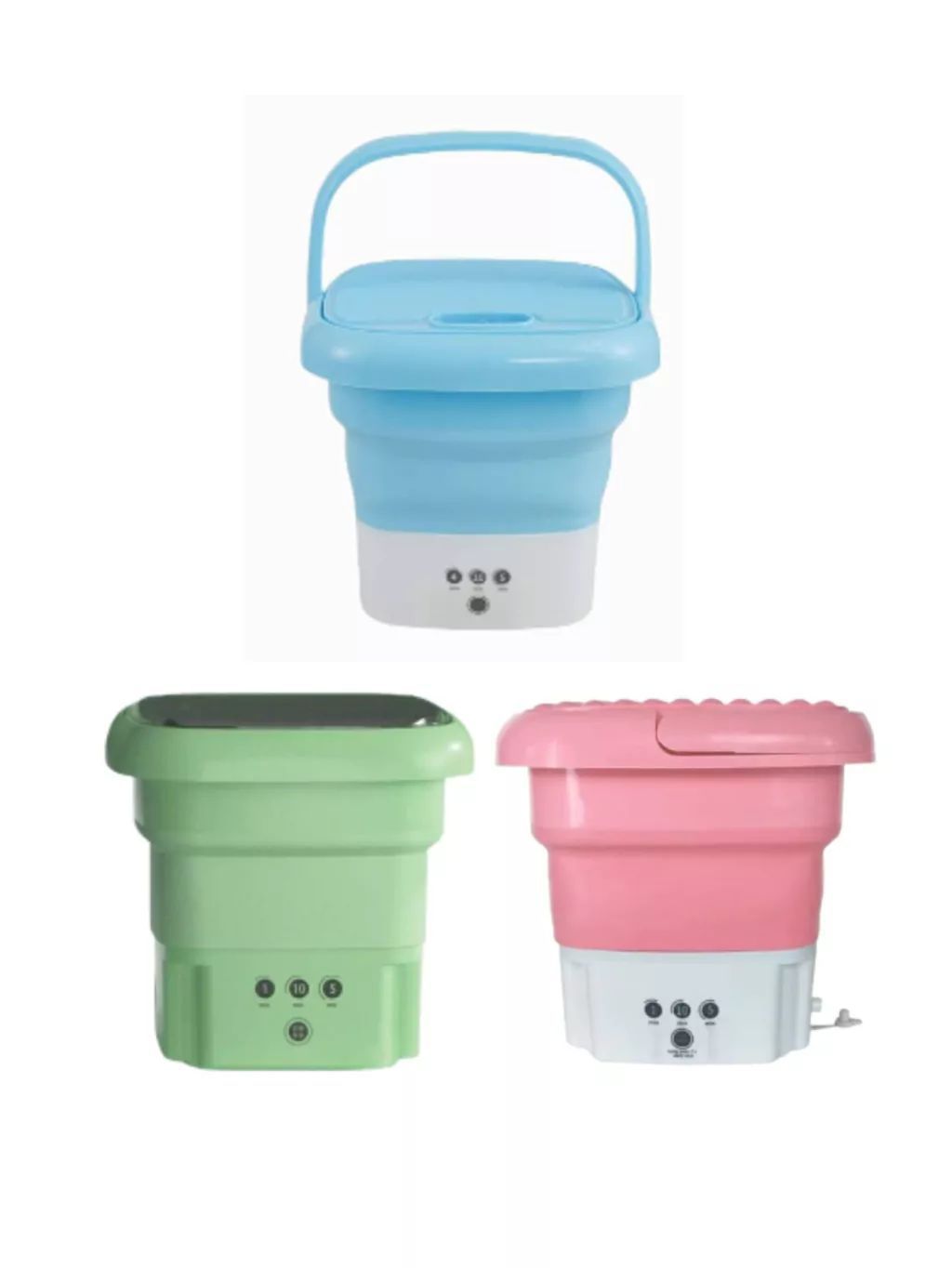 MINI LAVADORA CON CENTRIFUGADO