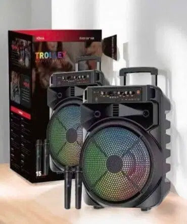 PARLANTE BLUETOOTH CON 2 MICROFONOS INALÁMBRICOS MODELO KTS-2145